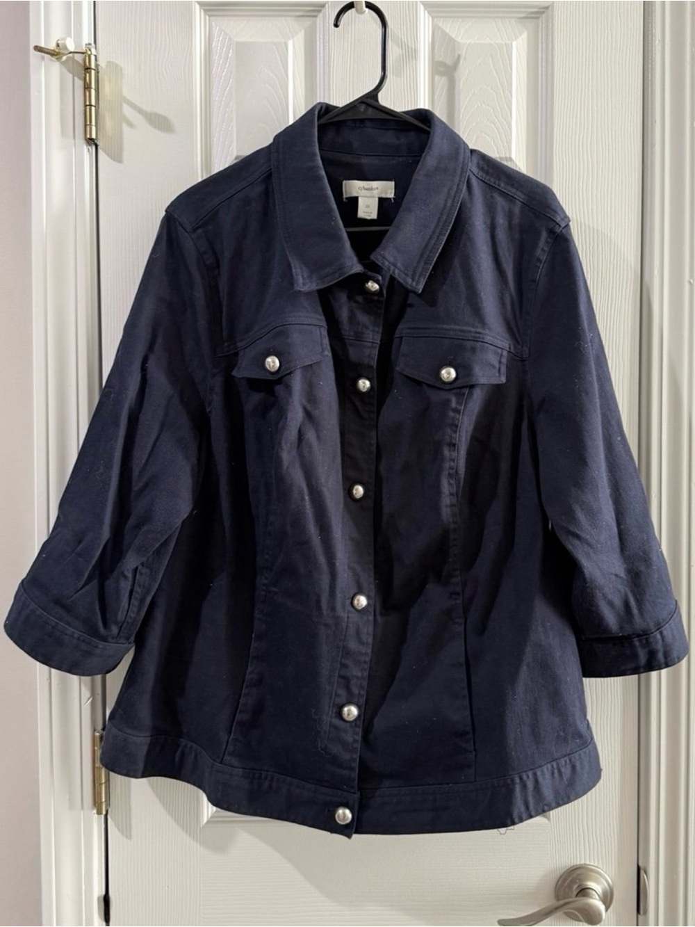 CJ Banks Navy Blue Jacket-2x
